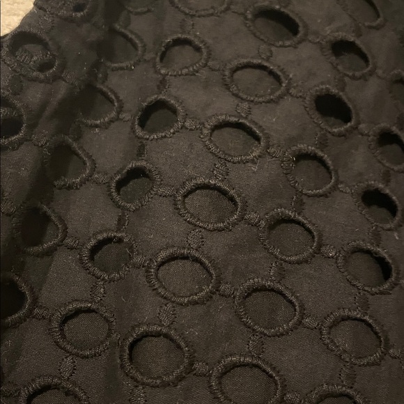 NWT $148 Jennifer & Grace Eyelet Puff Pullover Top. Cotton Sz. XL Elastic Waist - Picture 9 of 13